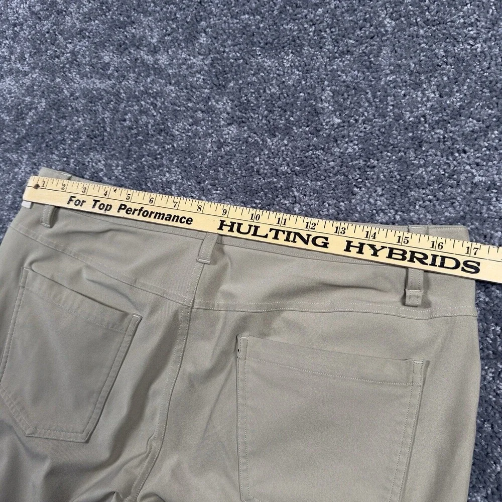 Lululemon Men 32 Sand ABC Classic Warpstreme Fabric 5 Pocket Jeans M5552S *READ*